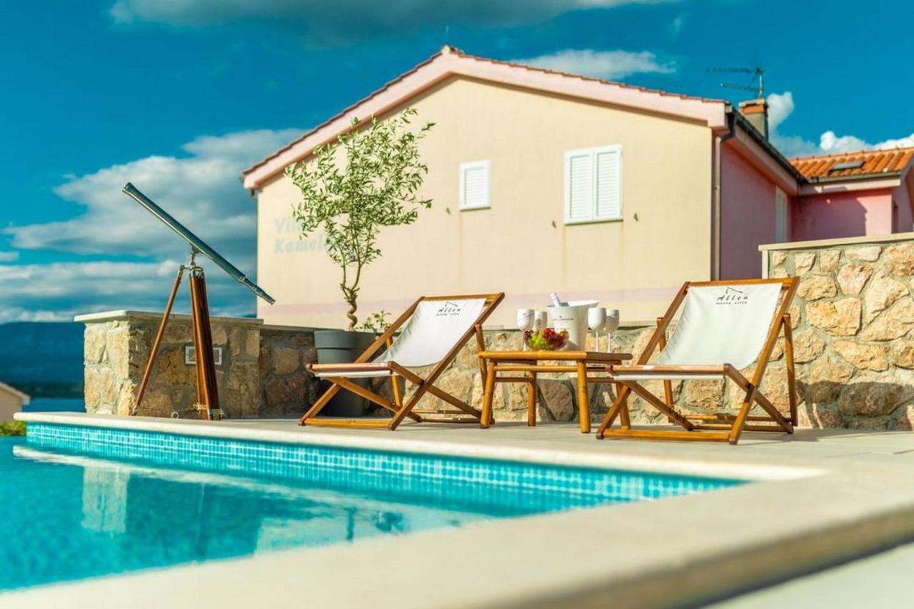 Luxury Villa Allen With Pool Klimno Quarto foto